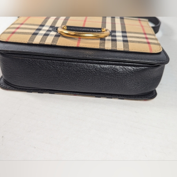 Burberry Vintage Check D Ring Crossbody Shoulder Bag - Picture 5 of 12